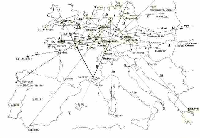 Cheops-Pyramiden in Europa