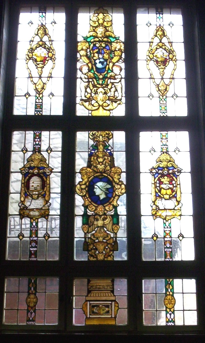 Fenster im Rathaus