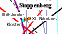 Lage von Stift Stoppenberg