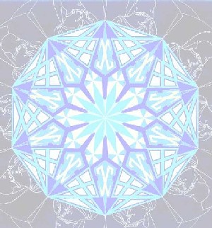  10-Eck Negativ 
