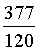 Pi = 377/120