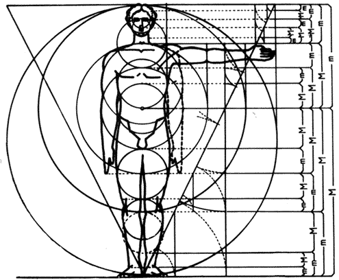 Proportions-Kanon von Neufert