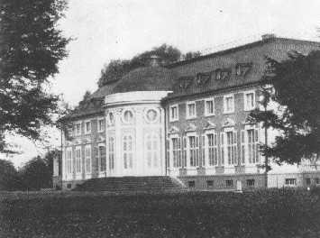 Schloss Peseckendorf Parkseite 1906
