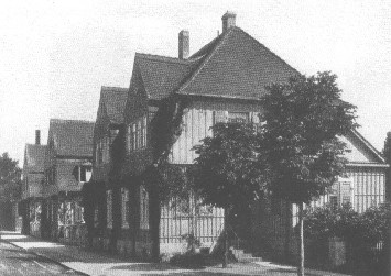 Wohnhauskolonie in Merseburg, 1911