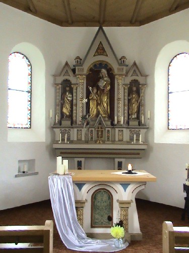 Eschenmoos St. Anna Kapelle - Altar