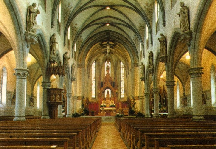 Rorschach katholische Kirche innen